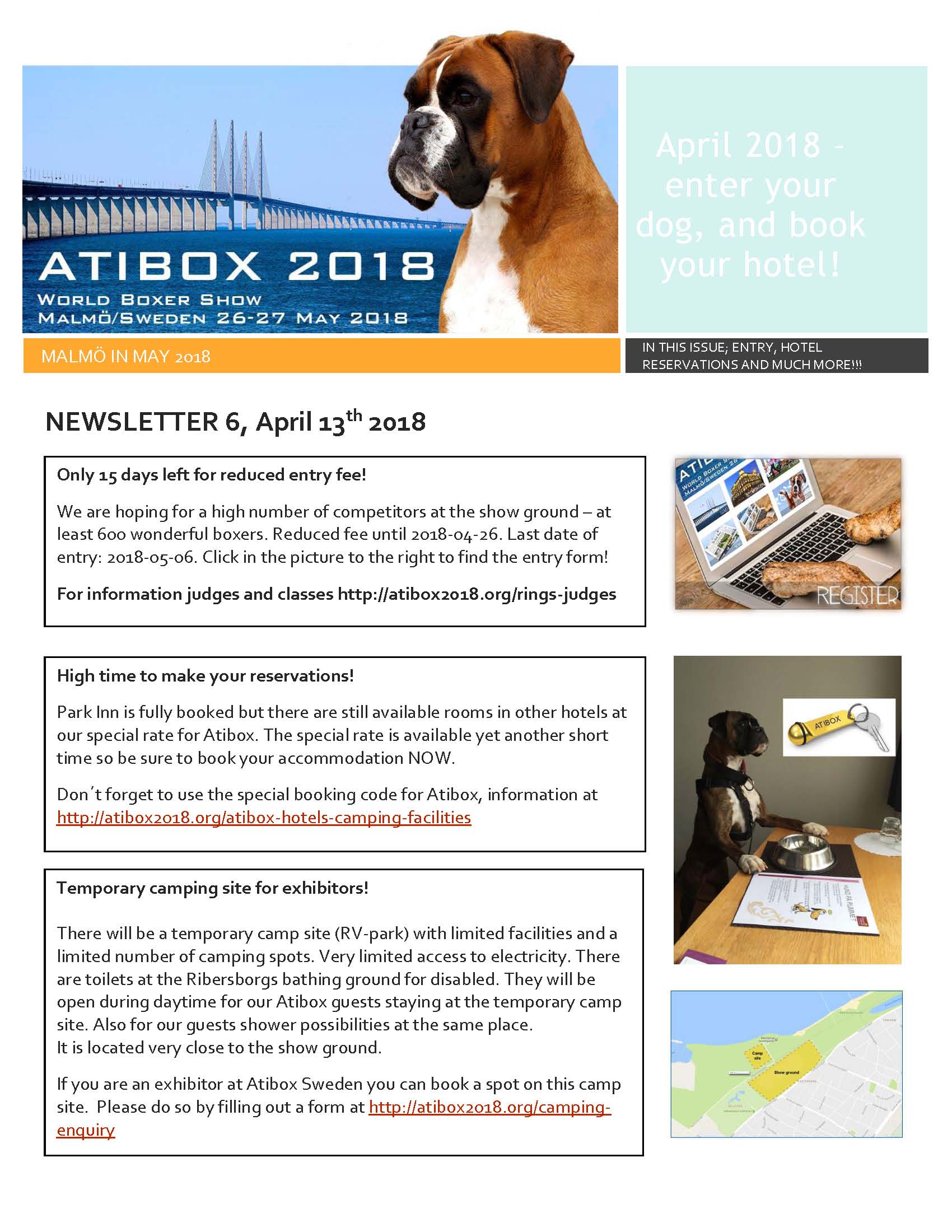 Newsletter 6 april 2018 Page 1